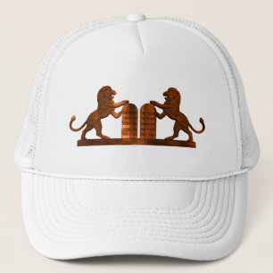 Gorra De Camionero Diez mandamientos y leones