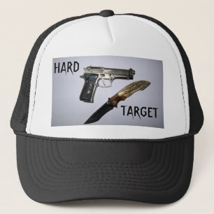 GORRA DE CAMIONERO DIFÍCILMENTE, BLANCO