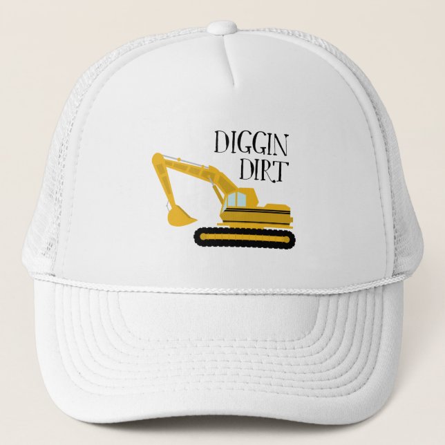 Gorra De Camionero Diggin Dirt (Anverso)