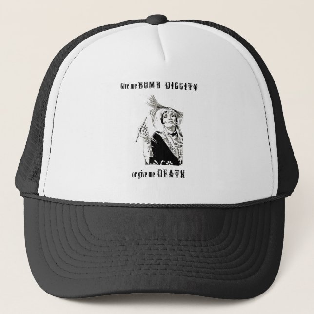 Gorra De Camionero Diggity o muerte de la bomba (Anverso)