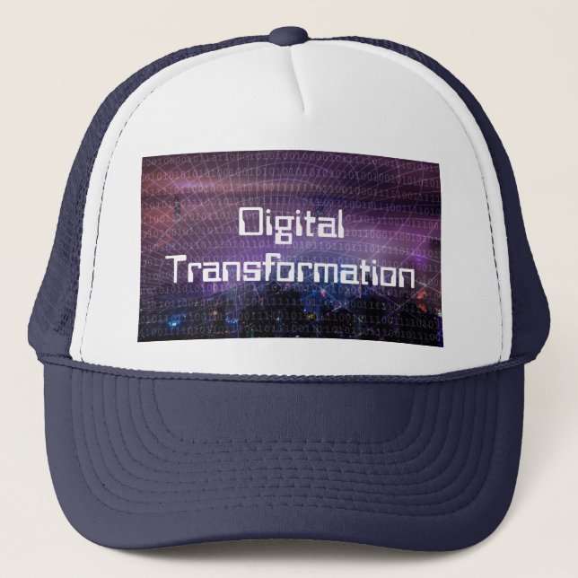 Gorra De Camionero Digital Transformation for Business (Anverso)