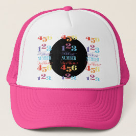 Gorra De Camionero Dígitos Bunco ¿En Qué Número Estamos?