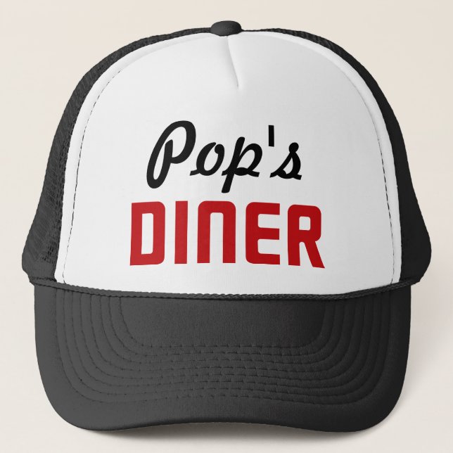 Gorra De Camionero Diner del pop (Anverso)