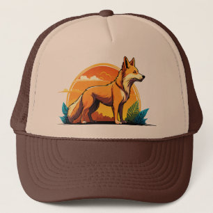 Gorra De Camionero dingo perro salvaje australiano