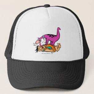 Gorra De Camionero Dino Licking Fred Flintstone