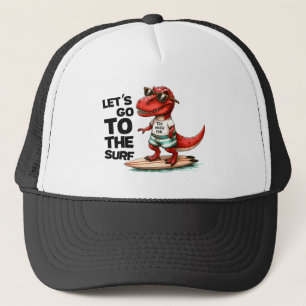 Gorra De Camionero Dino vamos al surf