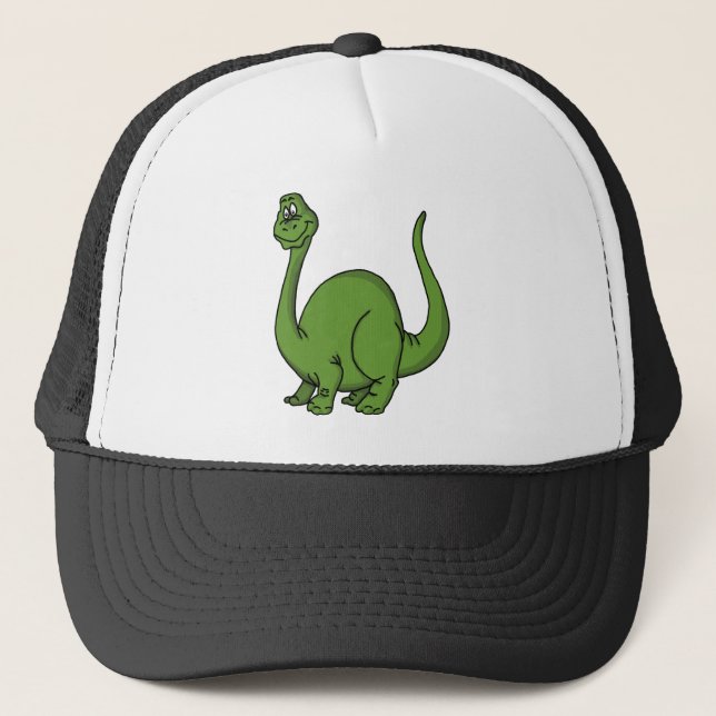 Gorra De Camionero Dino verde (Anverso)