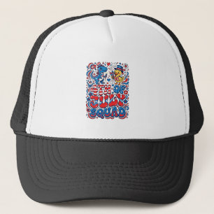 Gorra De Camionero Dinosaur Kawaii Patriótico Mejor Padrastro Jamás P