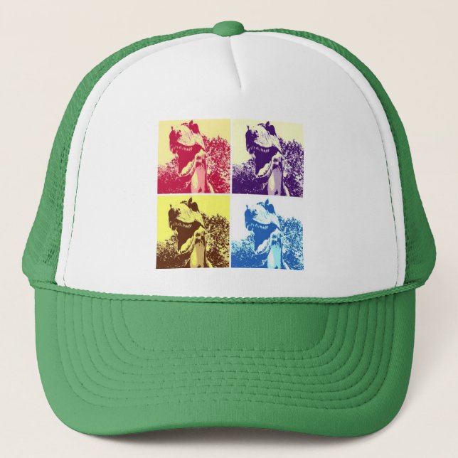 Gorra De Camionero Dinosaur T-Rex (Anverso)