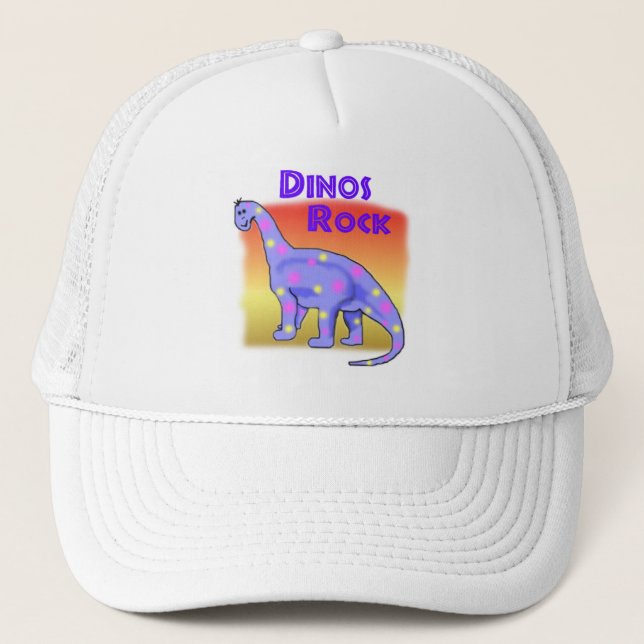 Gorra De Camionero Dinosaurio (Anverso)