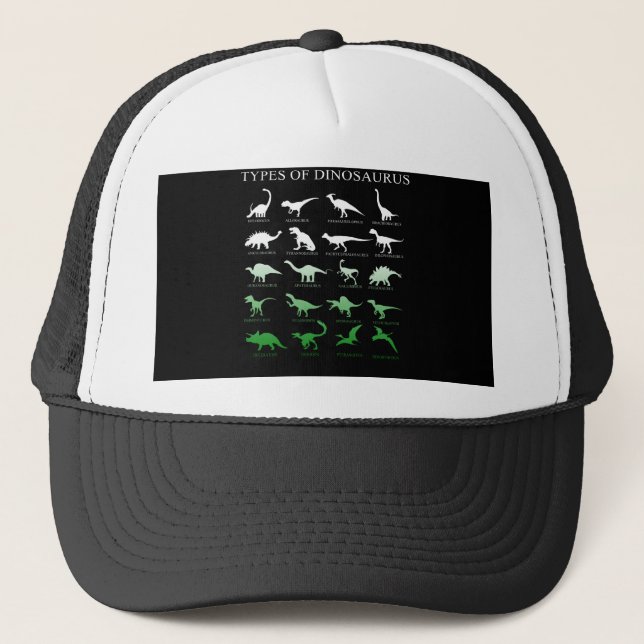 Gorra De Camionero dinosaurio (Anverso)