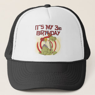 Gorra De Camionero Dinosaurio 3er cumpleaños camisetas y regalos
