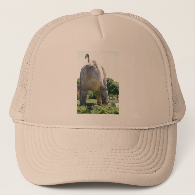 Gorra De Camionero Dinosaurio Brontosauro (Anverso)