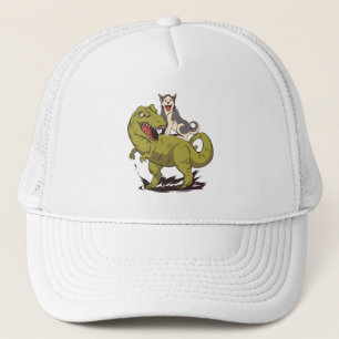 GORRA DE CAMIONERO DINOSAURIO DE CORRIENTE