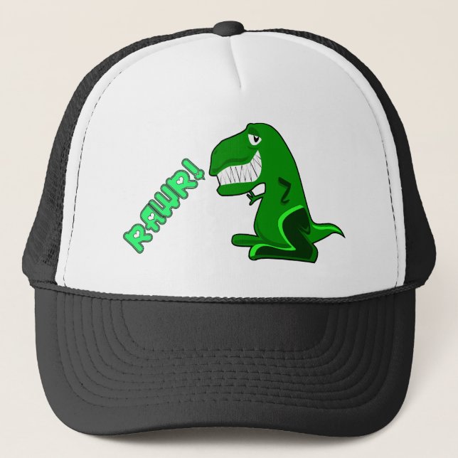 GORRA DE CAMIONERO DINOSAURIO DE RAWR (Anverso)