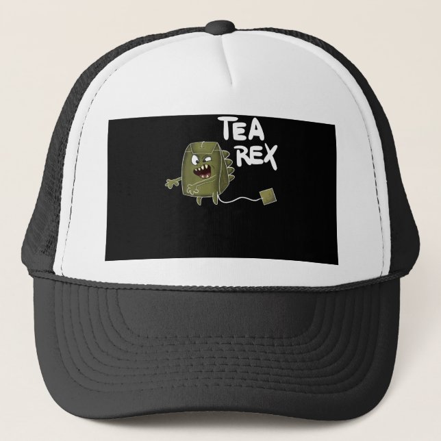Gorra De Camionero dinosaurio de té (Anverso)