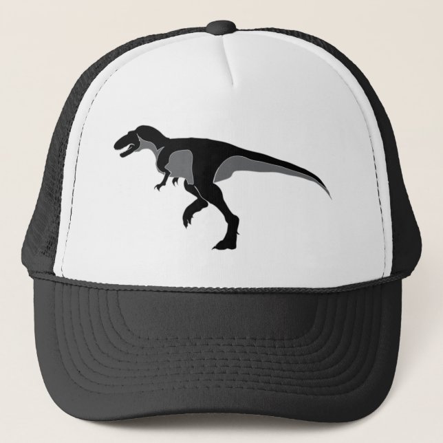 Gorra De Camionero Dinosaurio del Alectrosaurus (Anverso)