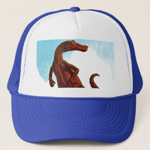 Gorra De Camionero Dinosaurio del Hadrosaurus