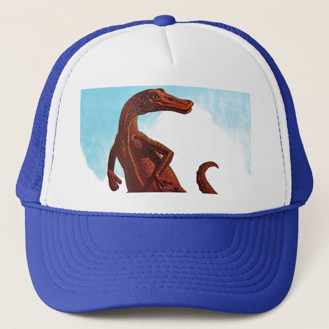 Gorra De Camionero Dinosaurio del Hadrosaurus (Anverso)