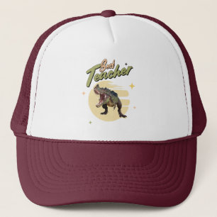 Gorra De Camionero Dinosaurio Divertido Dino Mejor Profesor