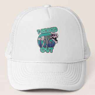 Gorra De Camionero Dinosaurio fuera de T-Rexxed