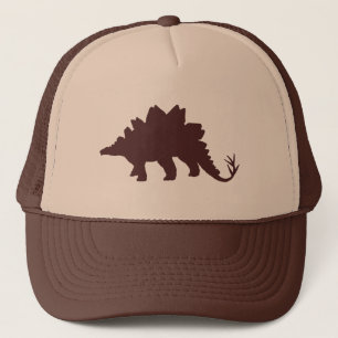 Gorra De Camionero Dinosaurio marrón