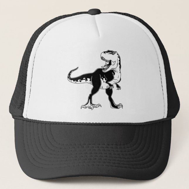 Gorra De Camionero Dinosaurio tirannosaurio (Anverso)
