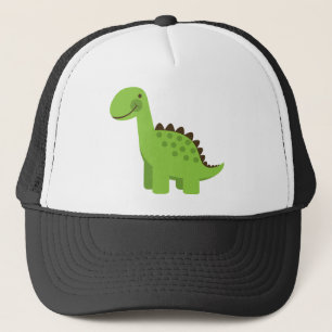 Gorra De Camionero Dinosaurio verde lindo