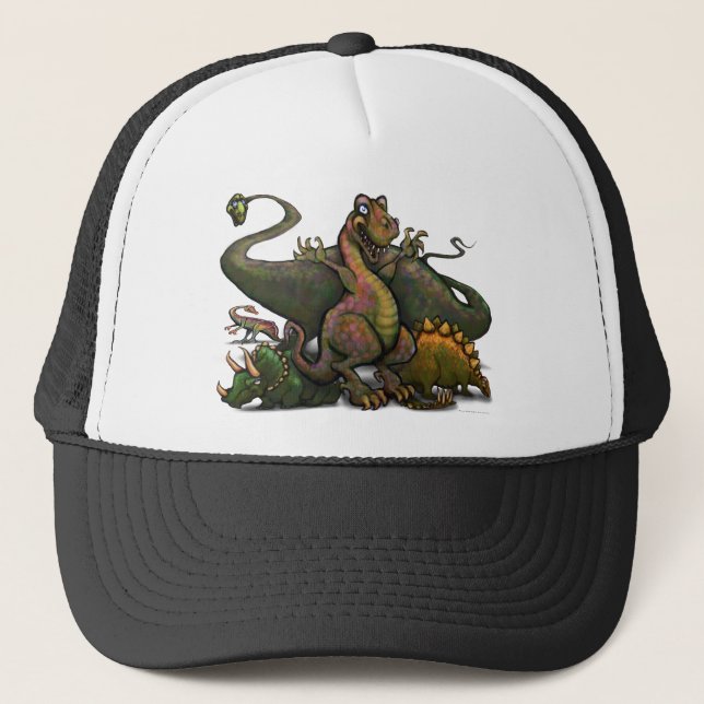 Gorra De Camionero Dinosaurios (Anverso)