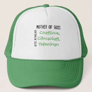 GORRA DE CAMIONERO DIOS AZTEC