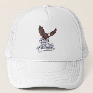 Gorra De Camionero Dios bendiga a Estados Unidos