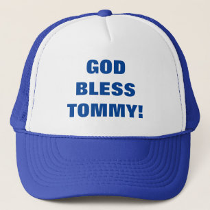 GORRA DE CAMIONERO ¡DIOS BENDIGA A TOMMY!