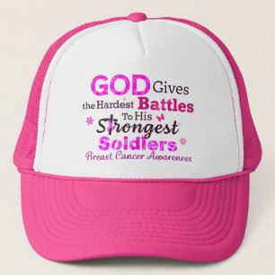 Gorra De Camionero Dios Da las Batallas más Duras