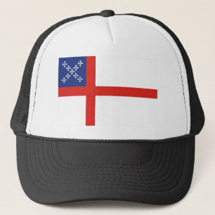 Gorra De Camionero dios episcopal de la cruz de la religión de la
