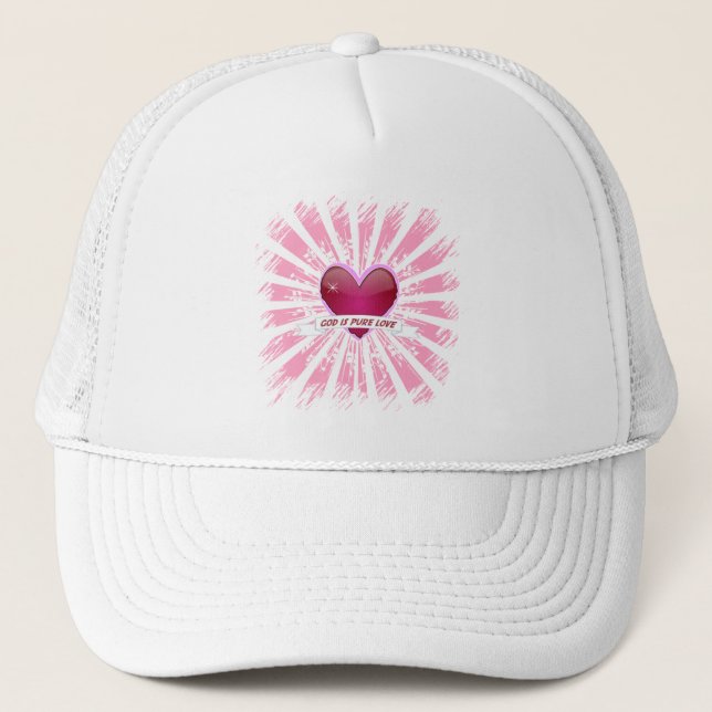 Gorra De Camionero Dios es amor puro (Anverso)