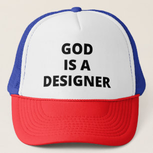 Gorra De Camionero Dios es un diseñador