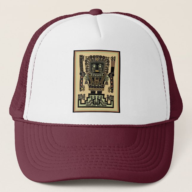 Gorra De Camionero Dios Guerrero Inca (Anverso)