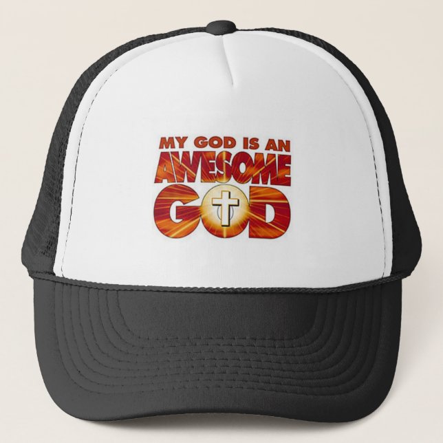 Gorra De Camionero DIOS impresionante (Anverso)