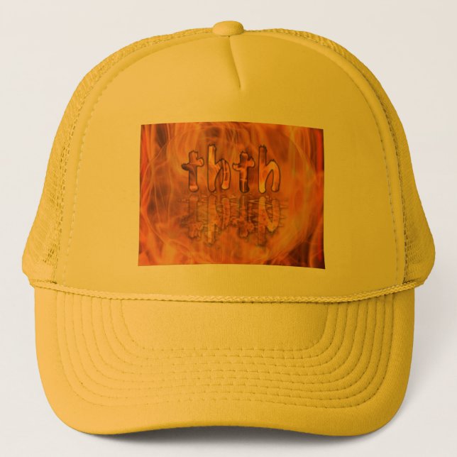 Gorra De Camionero ¡Dios mío! (Anverso)