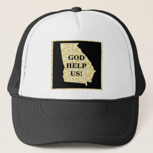 GORRA DE CAMIONERO DIOS NOS AYUDA GEORGIA