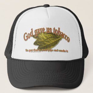 Gorra De Camionero Dios nos dio el tabaco