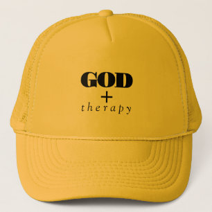 Gorra De Camionero Dios y la terapia