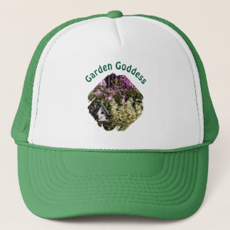 Gorra De Camionero Diosa del Jardín Jardín de Flores 