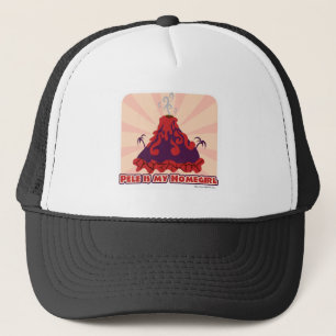 Gorra De Camionero Diosa del volcán de Pele