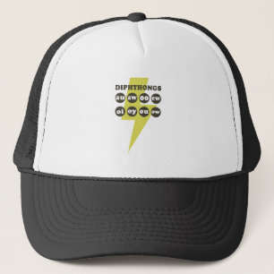 Gorra De Camionero Dipthong aprendiendo inglés con fonía