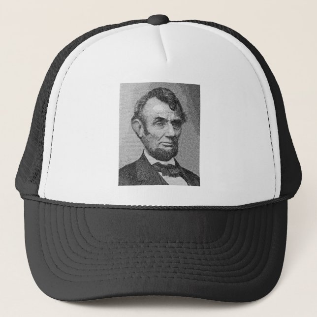 Gorra De Camionero Dirección de presidente Lincoln Render w/the (Anverso)