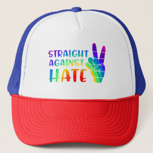 Gorra De Camionero Directo contra el odio - Orgullo LGBTQ+