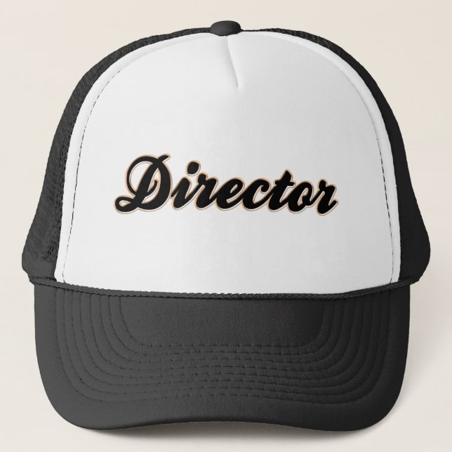 Gorra De Camionero Director Baseball Style (Anverso)