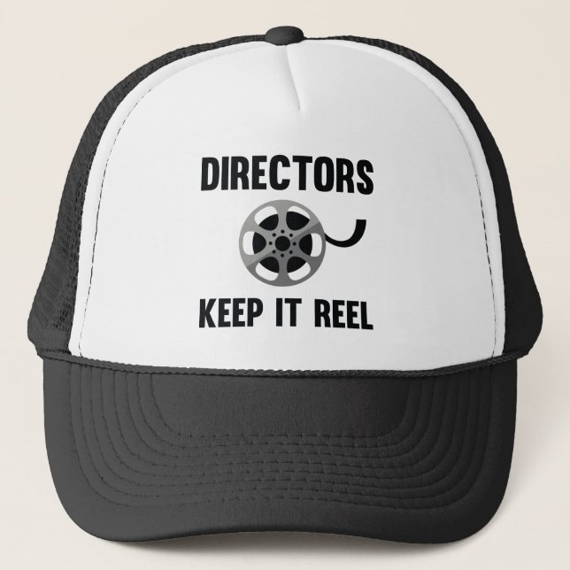 Gorra De Camionero Directores Mantenganlo Real (Anverso)