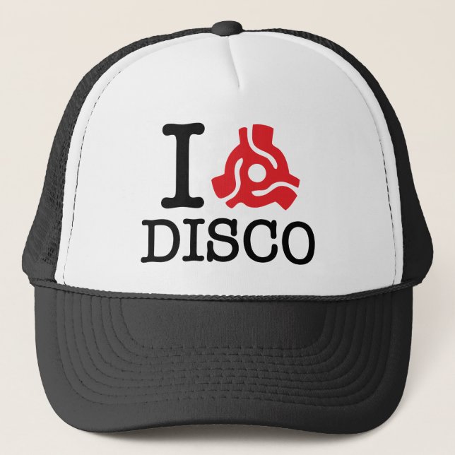 Gorra De Camionero Disco adaptador I 45 (Anverso)